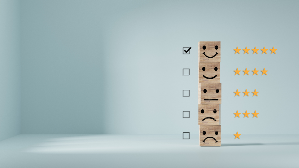 さまざまな選択肢を評価している画像